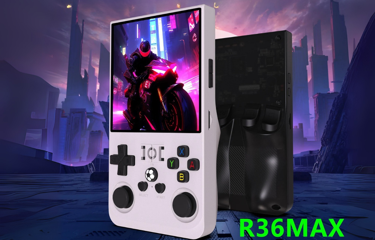R36 Max – Handheld-Konsole mit über 22.000 Retro-Spielen