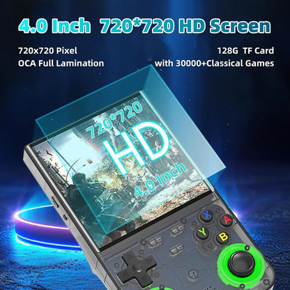 R36 Ultra Retro Handheld Konsole – 4″ IPS, WiFi, 64/128 GB