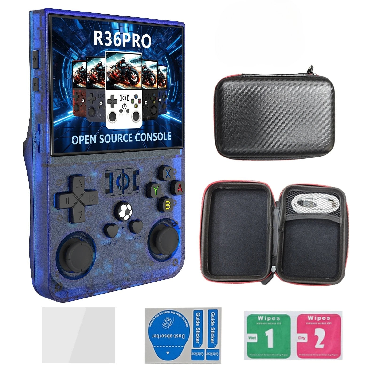 R36 PRO Retro Handheld Konsole – 128GB, 3,5″ IPS - Retroengel
