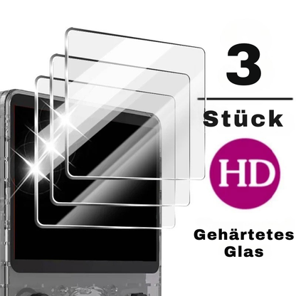 9H gehärtetes Glas für R36S 3,5″ HD-Spielkonsole Displayschutzfolie - Retroengel