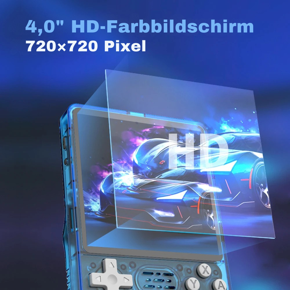 R36Plus Retro Handheld Konsole 4" IPS Linux 64Bit RK3326 N64 PS1 Portable - Retroengel