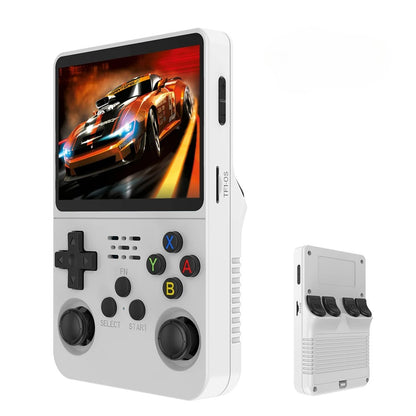 R36S Retro Handheld Konsole 128GB – 3,5" IPS, Linux, tragbarer Videospieler - Retroengel