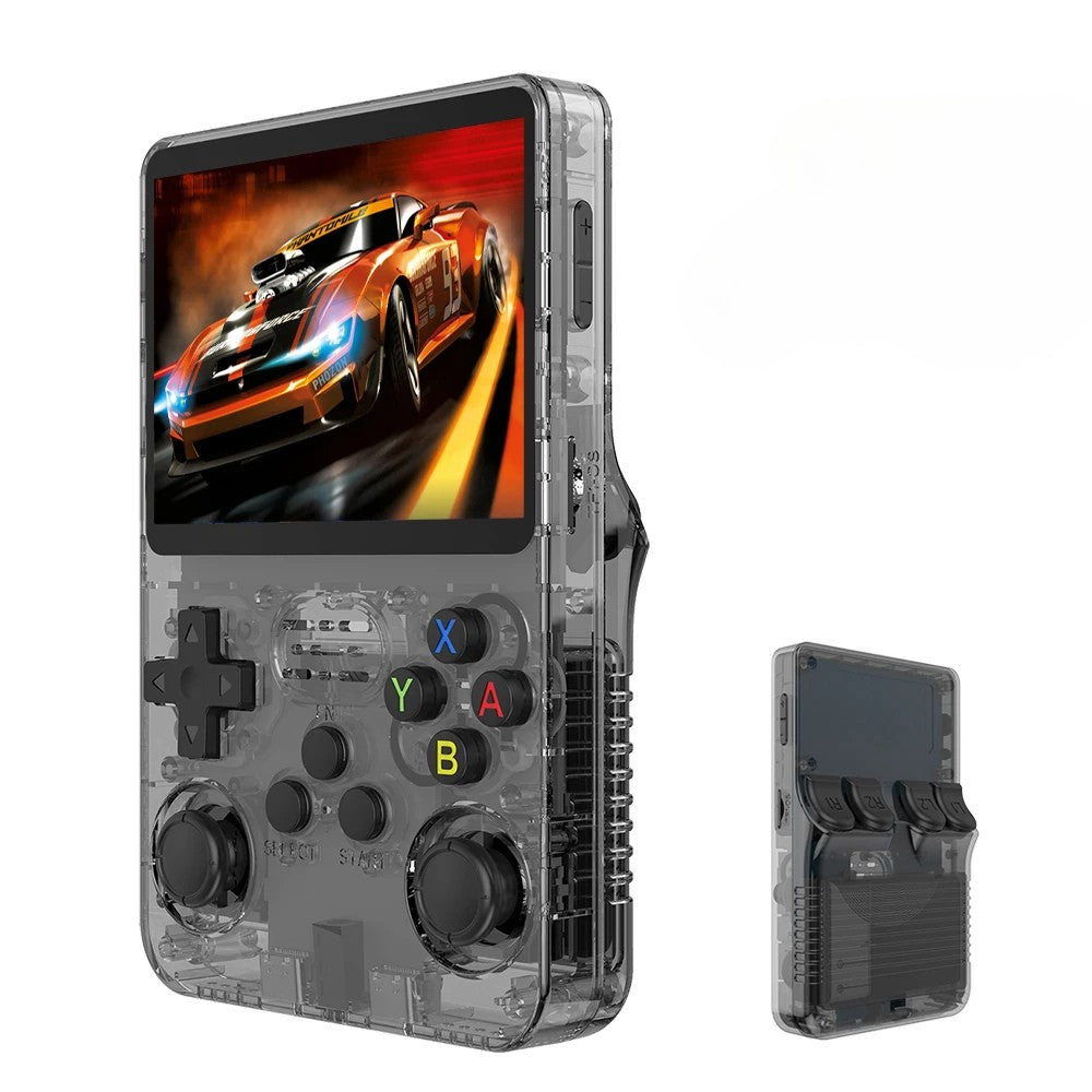 R36S Retro Handheld Konsole 128GB – 3,5" IPS, Linux, tragbarer Videospieler - Retroengel