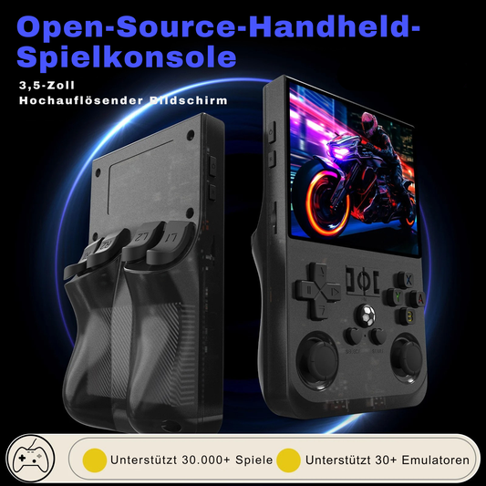R36 PRO Retro Handheld Konsole – 128GB, 3,5″ IPS - Retroengel