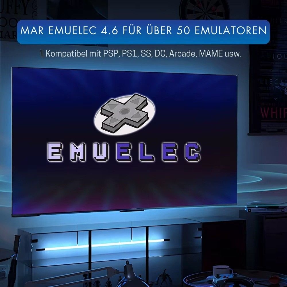 Super Console X2 Pro Retro Konsole & Android TV – 90.000+ Spiele 256GB