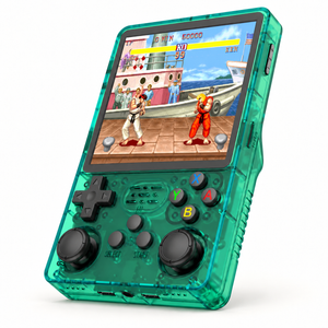 R36Plus Ultra Retro Handheld Konsole 4" IPS Linux 64Bit RK3326 N64 PS1 Portable