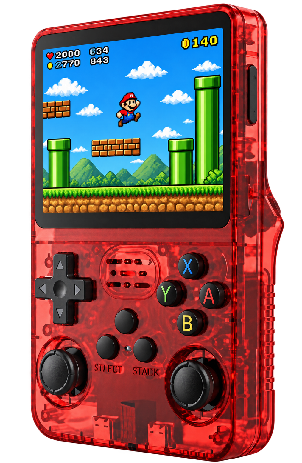 R36S Retro Handheld Konsole 64/128 GB – 3,5" IPS, Linux, tragbarer Videospieler