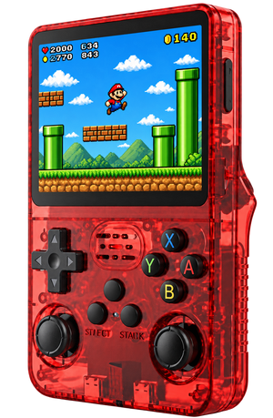 R36S Retro Handheld Konsole 64/128 GB – 3,5" IPS, Linux, tragbarer Videospieler