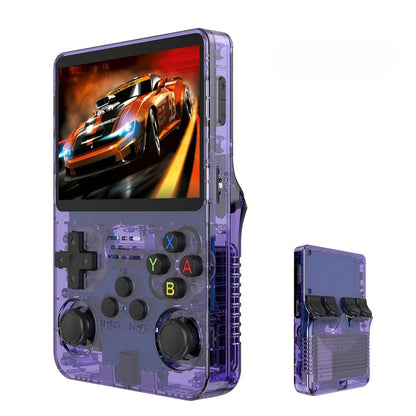 R36S Retro Handheld Konsole 128GB – 3,5" IPS, Linux, tragbarer Videospieler - Retroengel