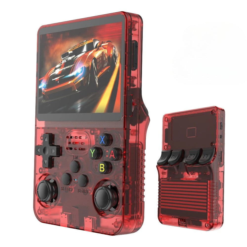 R36S Retro Handheld Konsole 128GB – 3,5" IPS, Linux, tragbarer Videospieler - Retroengel