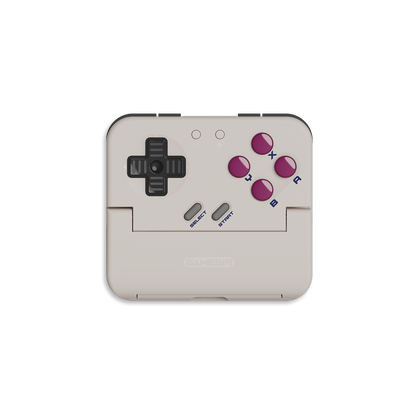 Grauer Retro-Handycontroller ohne Smartphone
