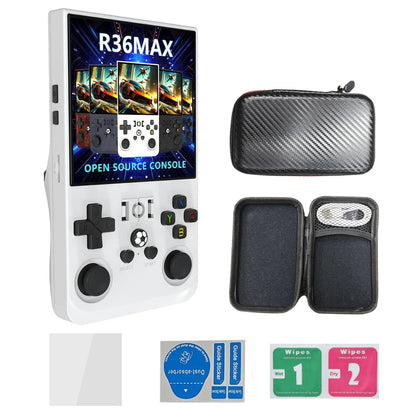 R36 Max Retro Handheld Spielekonsole 64/128GB | 22000+ Spiele | 4 Zoll IPS - Retroengel